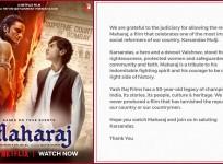 YRF releases statement after the stay order on Junaid Khan's debut film gets lifted by high court