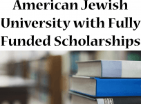 American Jewish University with Fully Funded Scholarships