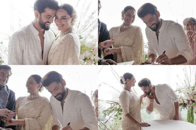 Sonakshi Sinha, Zaheer Iqbal wedding pics Sonakshi Sinha, Zaheer Iqbal wedding pics