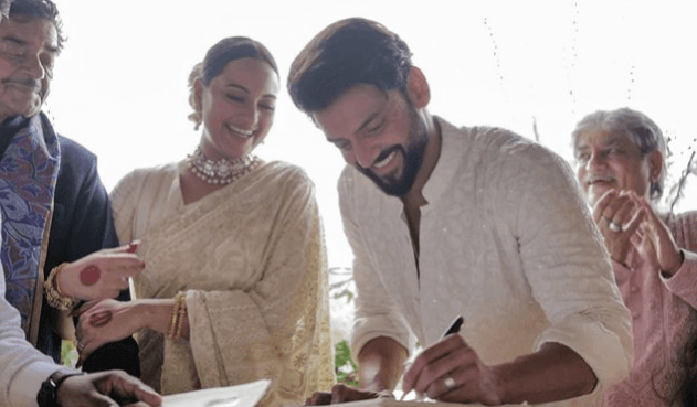 Sonakshi Sinha, Zaheer Iqbal wedding pics Sonakshi Sinha, Zaheer Iqbal wedding pics