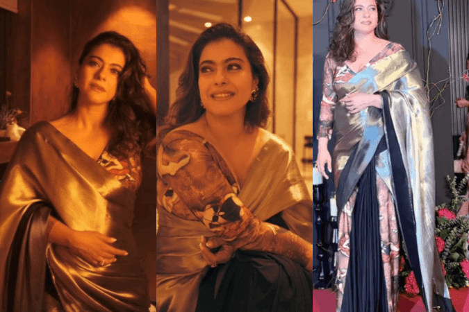 Kajol at Sonakshi, Zaheer's wedding reception Kajol at Sonakshi, Zaheer's wedding reception