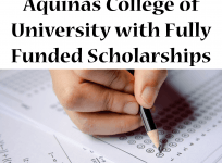 Aquinas College of University with Fully Funded Scholarships