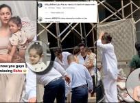 'Cold vibes between Alia – Neetu': Fans school Alia for not holding her MIL's hand as they visit construction house with Ranbir and Raha