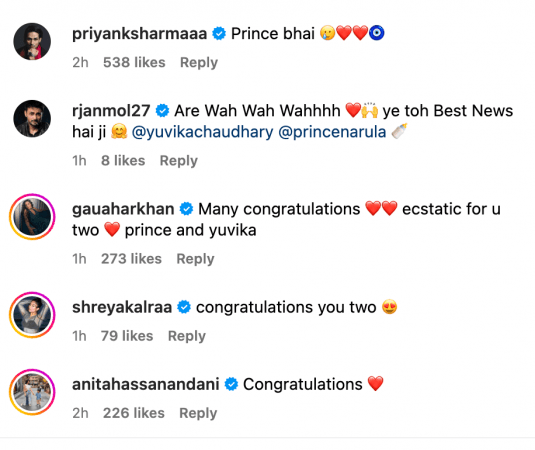 Prince Narula and Yuvika Chaudhary beam with joy as they announce pregnancy after 8 years of marriage Prince Narula and Yuvika Chaudhary beam with joy as they announce pregnancy after 8 years of marriage