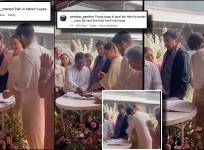 Sonakshi Sinha jumps with joy after signing marriage papers with Zaheer Iqbal; Shatrughan's reaction goes viral