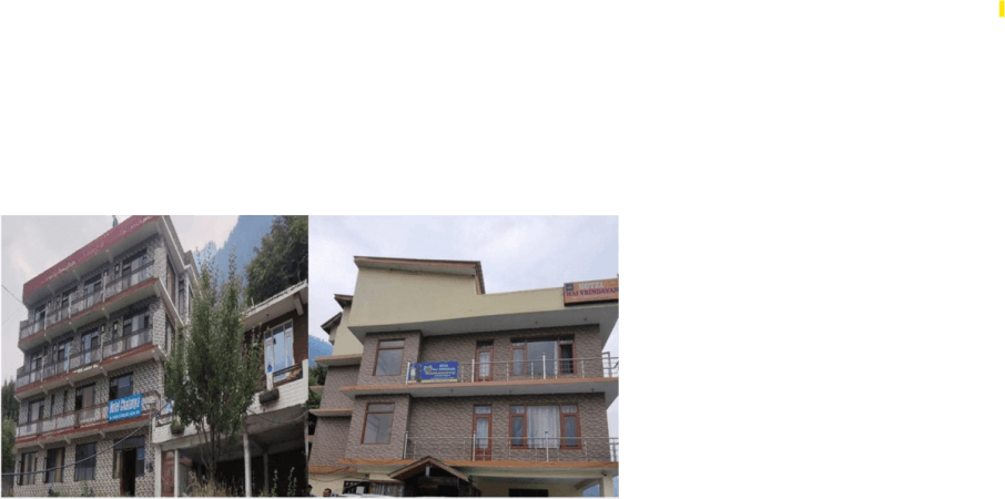 Pictures of the hotels in Himachal Pradesh owned by DySP of J&K Police. Hotels of DySP