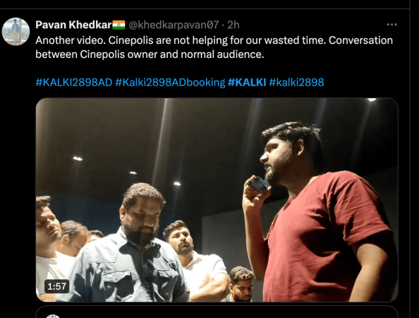 First day, first show of Kalki in Pune's IMAX got cancelled leaving movie-goers frustrated and hassled First day, first show of Kalki in Pune's IMAX got cancelled leaving movie-goers frustrated and hassled