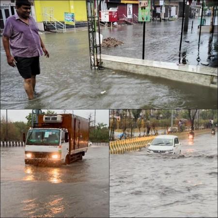 Rainfall submerges Delhi NCR