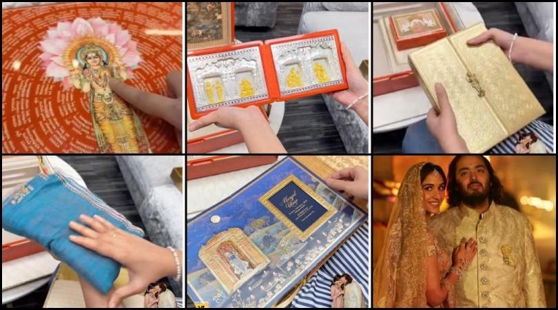 'Why no mithai ka dabba?': Anant-Radhika's second wedding card consists of Lord Vishnu's chants, travelling mandir, Pashmina Shawl [Reactions]