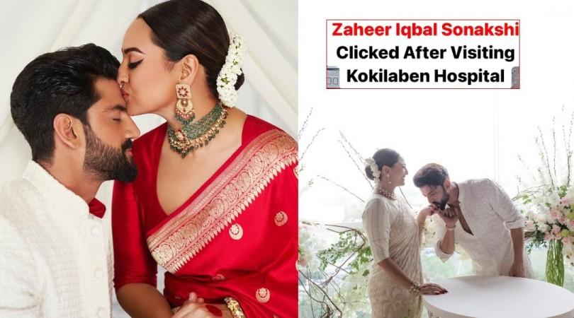 'Is she Pregnant?': Netizens ask as Sonakshi Sinha with husband Zaheer snapped exiting a hospital days after marriage 'Is she Pregnant?': Netizens ask as Sonakshi Sinha with husband Zaheer snapped exiting a hospital days after marriage