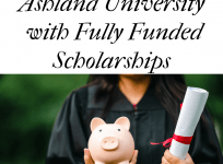 Ashland University with Fully Funded Scholarships