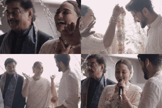 Sonakshi Sinha, Zaheer Iqbal wedding video Sonakshi Sinha, Zaheer Iqbal wedding video