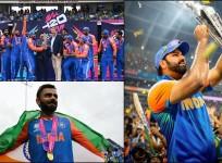 Virat Kohli cries, Rohit Sharma hugs teary-eyed Hardik Pandya as they lift World Cup trophy