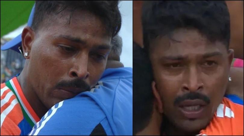 From boos to cheers: Fans apologise to Hardik Pandya as he cries after India's World Cup win