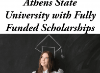Athens State University with Fully Funded Scholarships