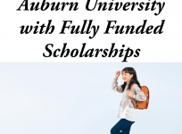 Auburn University with Fully Funded Scholarships