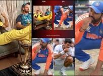 Rohit Sharma ate sand From Barbados Pitch After India's T20 World Cup Triumph