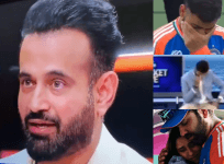 Irfan Pathan, Ishant Sharma break down after India's T20 WC win