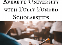 Averett University with Fully Funded Scholarships