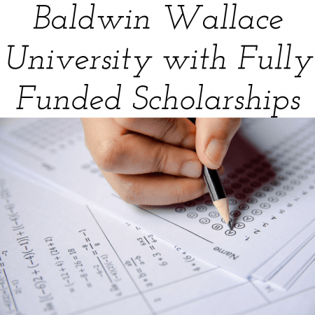 Baldwin Wallace University with Fully Funded Scholarships