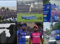 Fans chant Hardik Pandya's name at Wankhede; Mumbaikars dance at Marine Drive ahead of Team India's victory parade