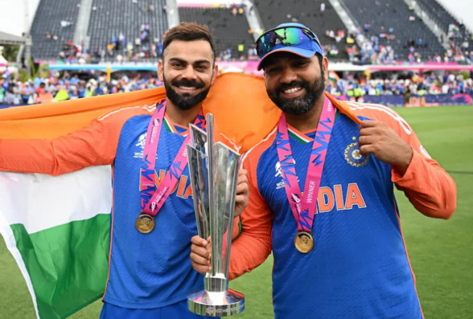 Virat Kohli – Rohit Sharma's iconic T20 WC pic: 