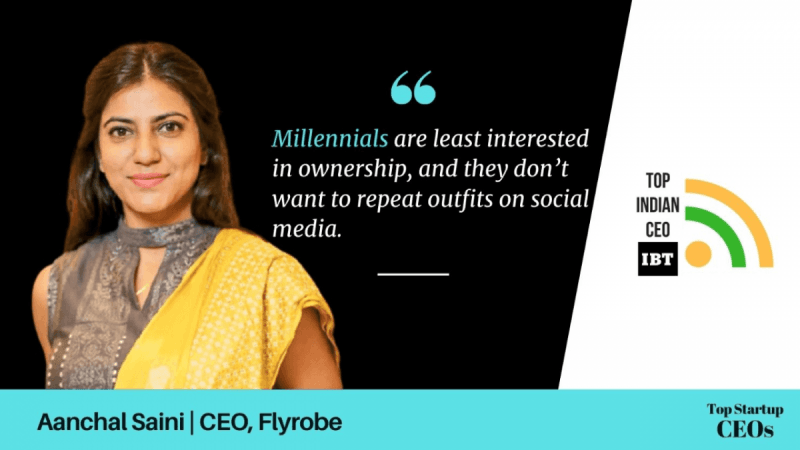 Aanchal Saini, CEO, Flyrobe Aanchal Saini, CEO, Flyrobe