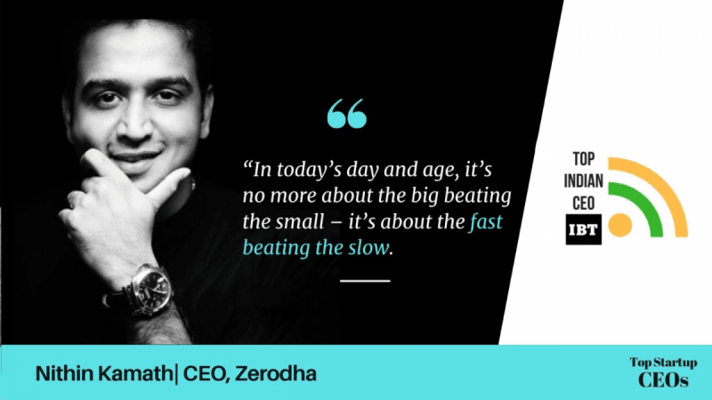 Nithin Kamath | CEO, Zerodha Nithin Kamath | CEO, Zerodha