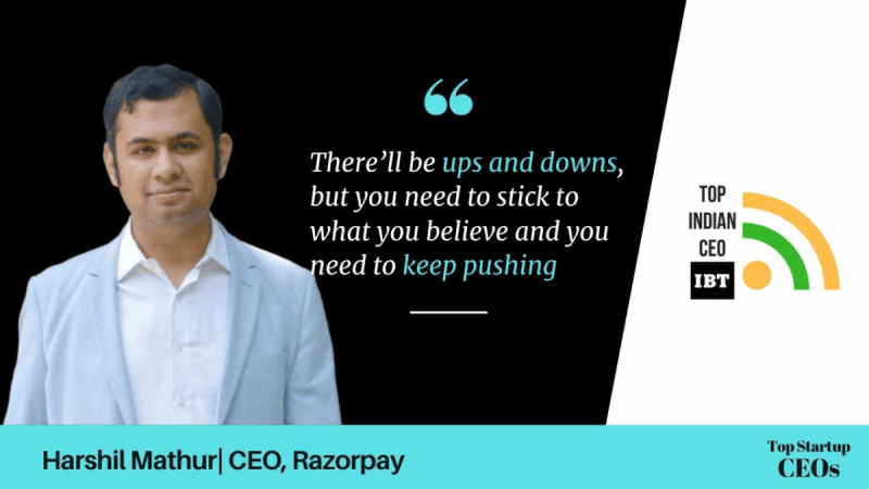 Harshil Mathur | CEO, Razorpay Harshil Mathur | CEO, Razorpay
