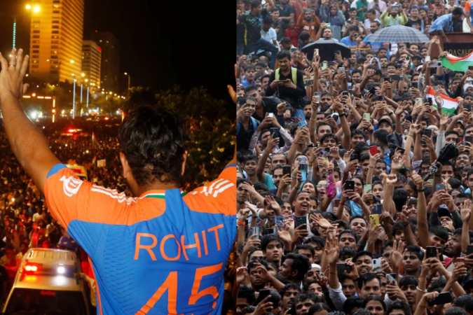 Team India victory parade Team India victory parade