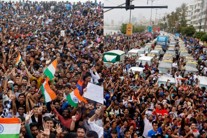 Team India victory parade Team India victory parade