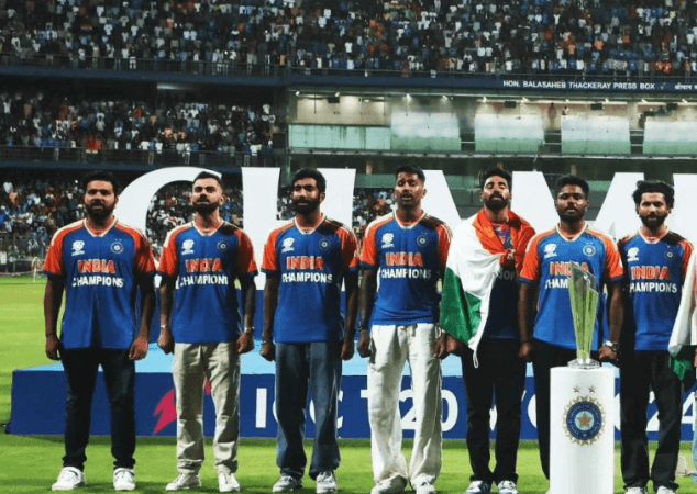 Team India victory parade Team India victory parade