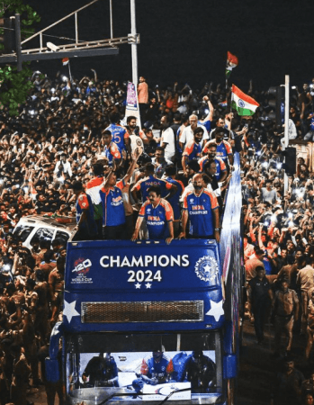 Team India victory parade Team India victory parade