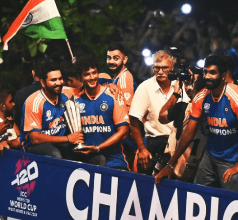Team India victory parade Team India victory parade