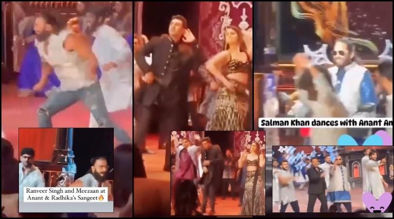 Groom Anant rides a bike; grooves with Salman Khan, Ranveer Singh, Alia Bhatt- Ranbir Kapoor dance like on one's watching at sangeet ceremony Groom Anant rides a bike; grooves with Salman Khan, Ranveer Singh, Alia Bhatt- Ranbir Kapoor dance like on one's watching at sangeet ceremony