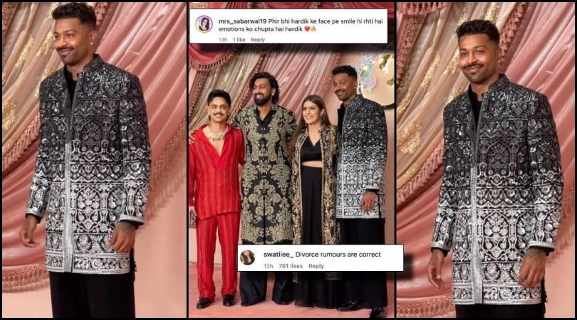 'Is divorce confirmed?: Hardik Pandya poses with Krunal Pandya and Ishan Kishan as Natasa Stankovic skips Anant-Radhika Sangeet 'Is divorce confirmed?: Hardik Pandya poses with Krunal Pandya and Ishan Kishan as Natasa Stankovic skips Anant-Radhika Sangeet