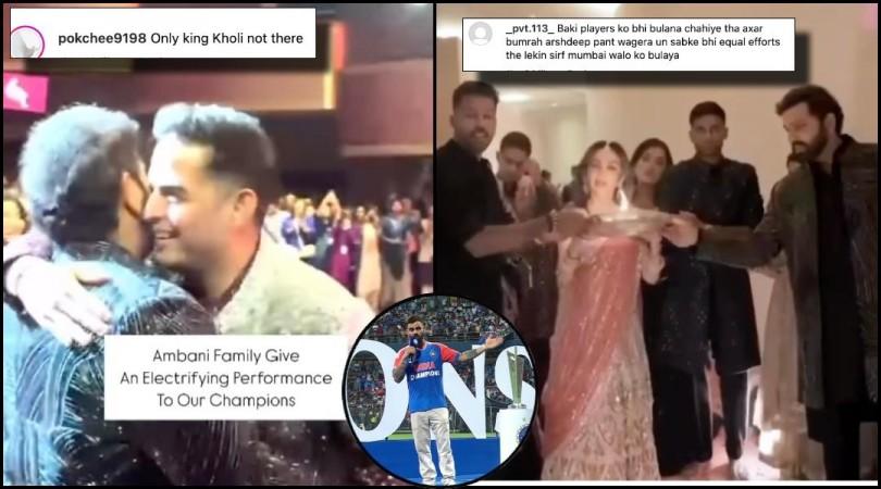 Nita Ambani felicitates Team India's captain Rohit Sharma, SKY, hugs Hardik for staying strong Nita Ambani felicitates Team India's captain Rohit Sharma, SKY, hugs Hardik for staying strong