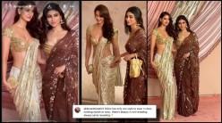 Disha Patani and Mouni Roy walk hand-in-hand as they pose for paps; trolled for their sartorial choices