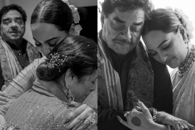 Sonakshi Sinha shares emotional pictures of Shatrughan Sinha, Poonam Sinha from wedding ceremony Sonakshi Sinha shares emotional pictures of Shatrughan Sinha, Poonam Sinha from wedding ceremony