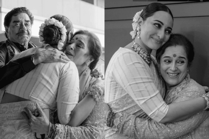 Sonakshi Sinha shares emotional pictures of Shatrughan Sinha, Poonam Sinha from wedding ceremony Sonakshi Sinha shares emotional pictures of Shatrughan Sinha, Poonam Sinha from wedding ceremony