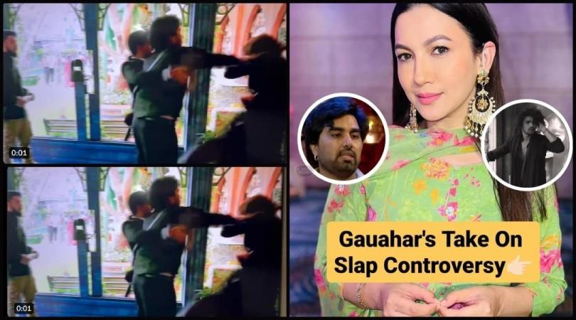 'Married logon ko beautiful bolna gunah hai': Gauahar Khan supports Vishal Panday; slams Armaan Malik for slapping 'Married logon ko beautiful bolna gunah hai': Gauahar Khan supports Vishal Panday; slams Armaan Malik for slapping