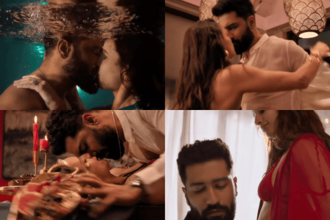 Vicky Kaushal and Tripti Dimri Vicky Kaushal and Tripti Dimri