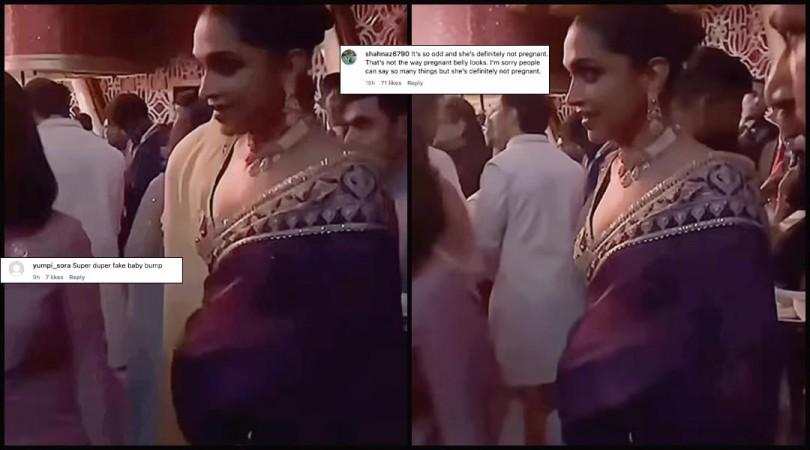 'Looks odd, she's faking baby bump': Pregnant Deepika Padukone struggles to walk at Anant and Radhika's pre-wedding 'Looks odd, she's faking baby bump': Pregnant Deepika Padukone struggles to walk at Anant and Radhika's pre-wedding