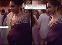 'Looks odd, she's faking baby bump': Pregnant Deepika Padukone struggles to walk at Anant and Radhika's pre-wedding