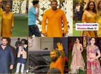 'All in yellow': Anil-Tina Ambani, Salman Khan, Ranveer Singh smeared in turmeric for Anant-Radhika's haldi ceremony