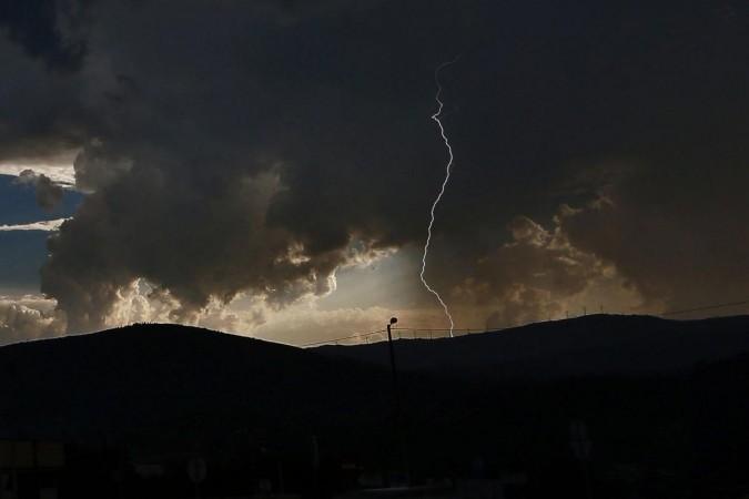 Lightning strike