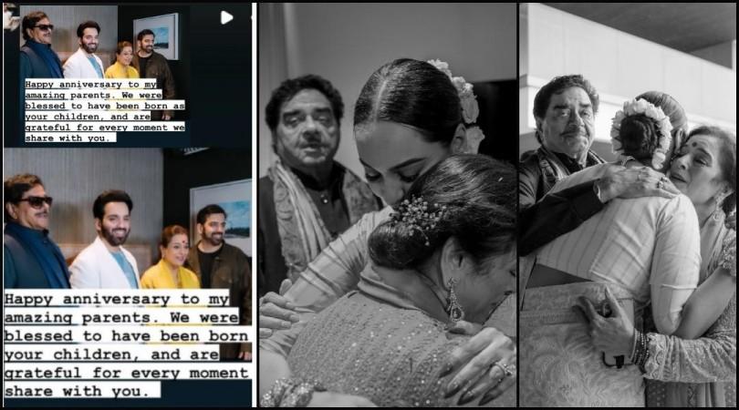 Luv Sinha drops heartfelt post to wish parents Shatrughan Sinha-Poonam; leaves out sister Sonakshi Sinha from family pic Luv Sinha drops heartfelt post to wish parents Shatrughan Sinha-Poonam; leaves out sister Sonakshi Sinha from family pic