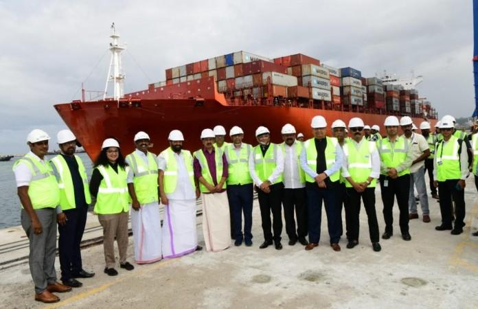 Adani Group's Vizhinjam Port receives first mothership, puts India in world league