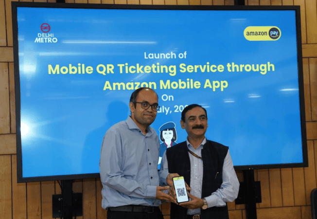 DMRC partners with Amazon Pay