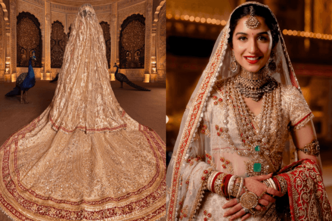 Radhika Merchant bridal look Radhika Merchant bridal look
